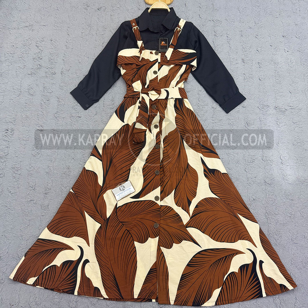 Lush Aura Luxe Print Turkish Maxi