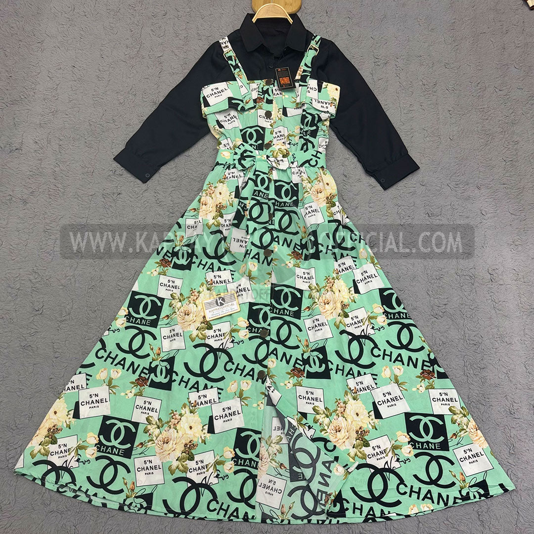 Lush Aura Luxe Print Turkish Maxi