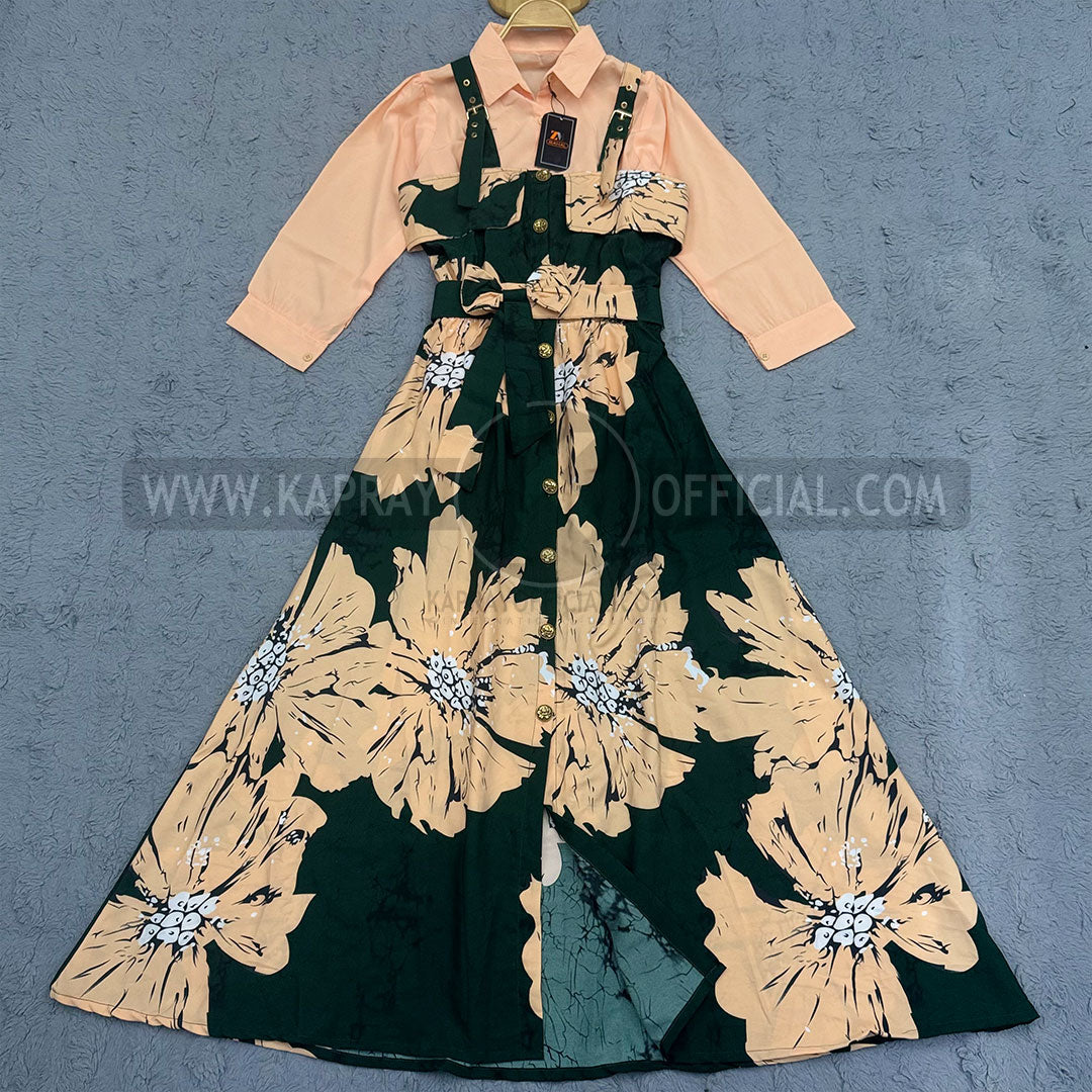 Lush Aura Luxe Print Turkish Maxi