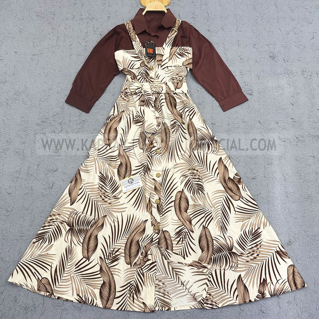 Lush Aura Luxe Print Turkish Maxi