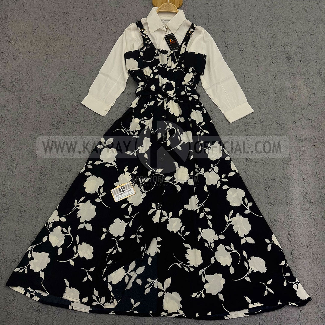 Lush Aura Luxe Print Turkish Maxi