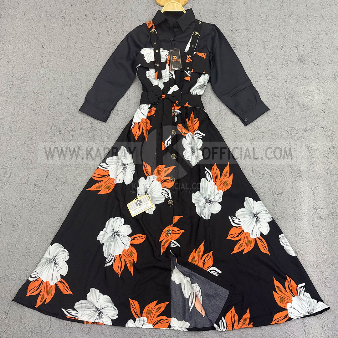 Lush Aura Luxe Print Turkish Maxi