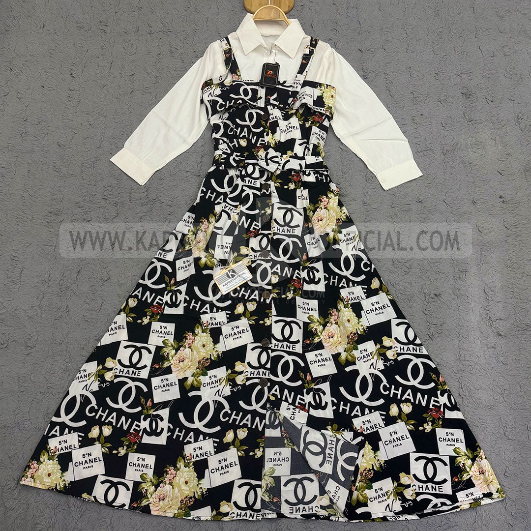 Lush Aura Luxe Print Turkish Maxi