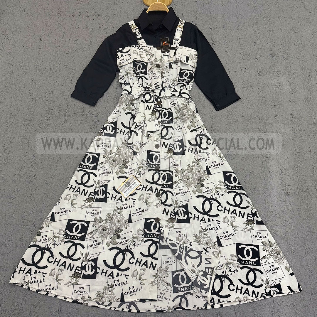 Lush Aura Luxe Print Turkish Maxi