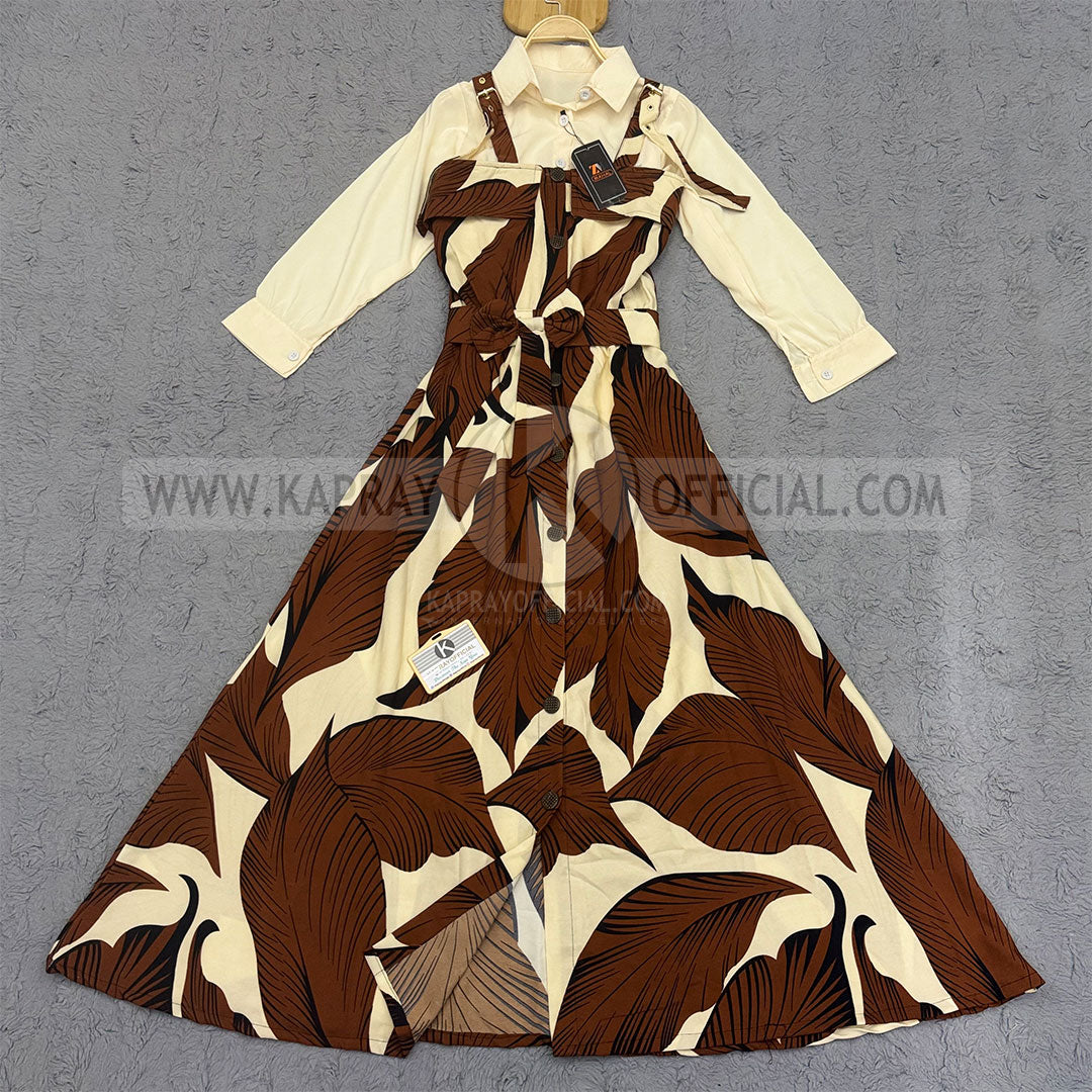 Lush Aura Luxe Print Turkish Maxi