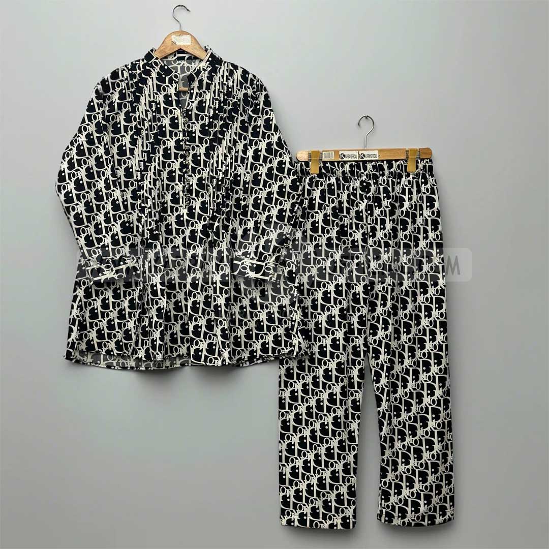 Western Co-Ord Set – Imported Georgette