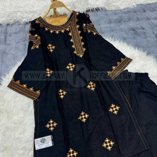 Hania Amir Elegant Embroidered Two-Piece Set
