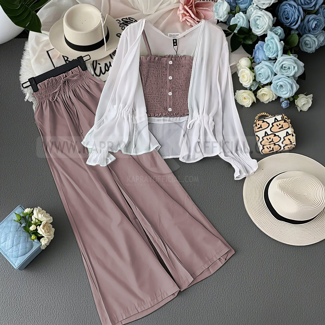Western Shrug Style 3-Piece | KAPRAYOFFICIAL