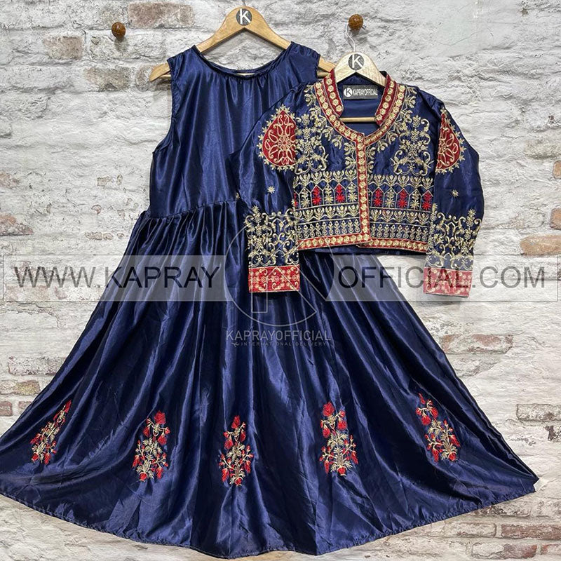 Koti Maxi Silk Embroidery