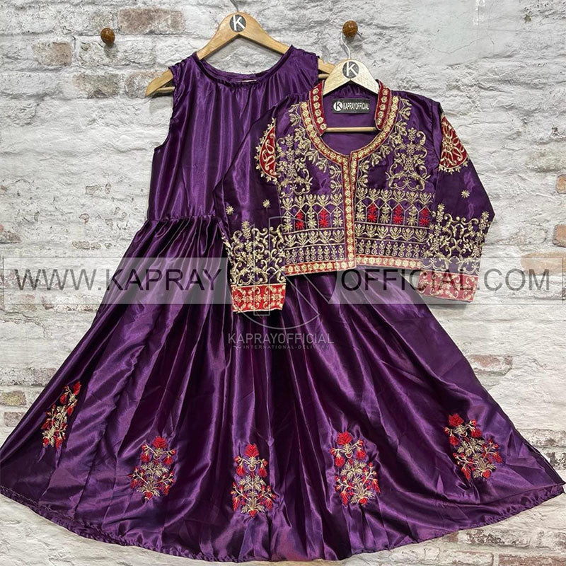 Koti Maxi Silk Embroidery