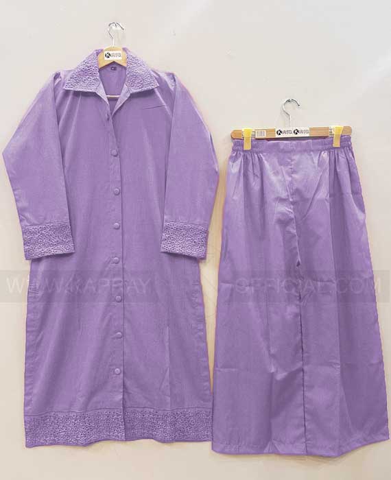 Embroidered Cot'sWool Kurti with Two Side Pockets