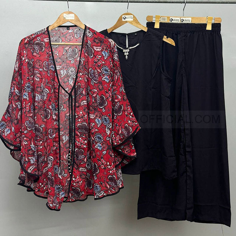 Bat-Wing Shrug 3 Pieces Suite