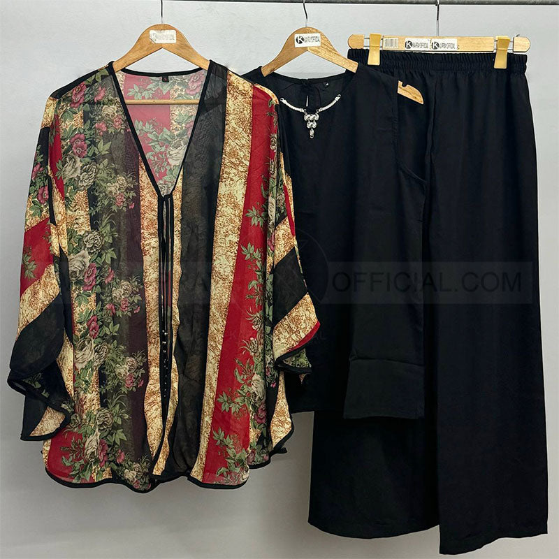 Bat-Wing Shrug 3 Pieces Suite