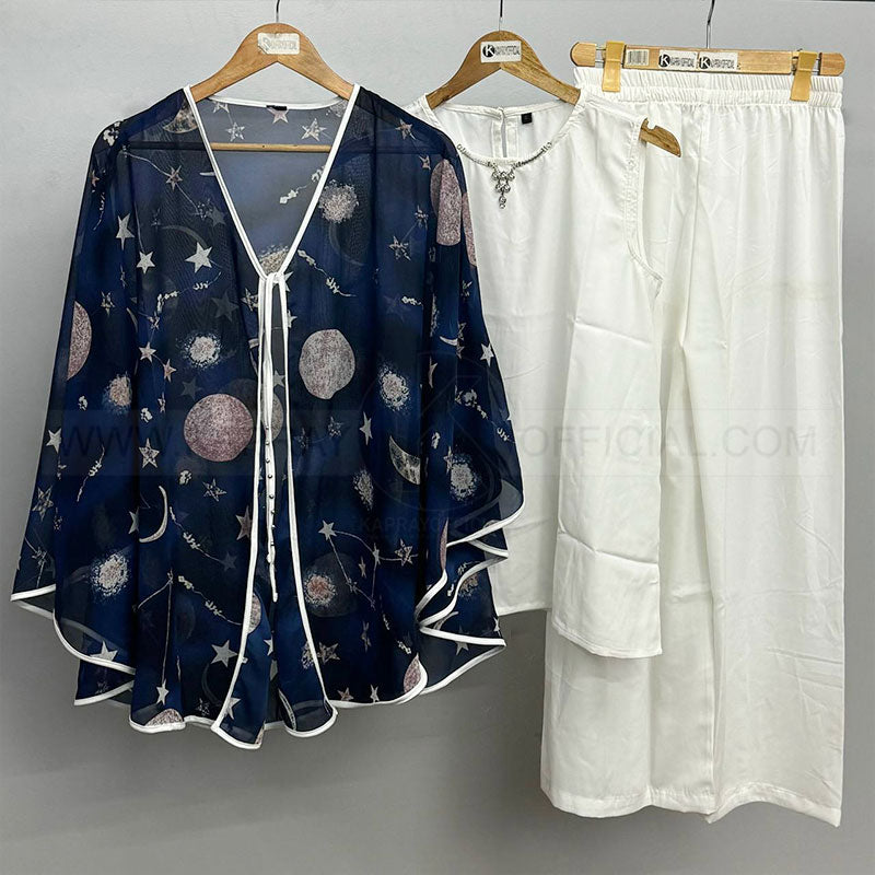 Bat-Wing Shrug 3 Pieces Suite