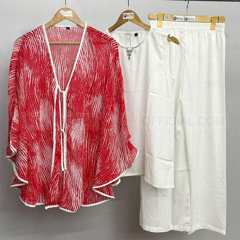 Bat-Wing Shrug 3 Pieces Suite