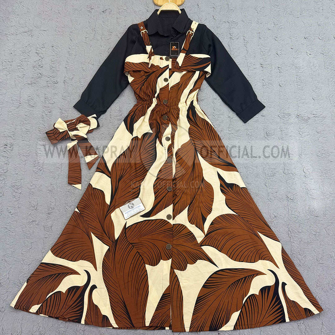 Lush Aura Luxe Print Turkish Maxi K-1