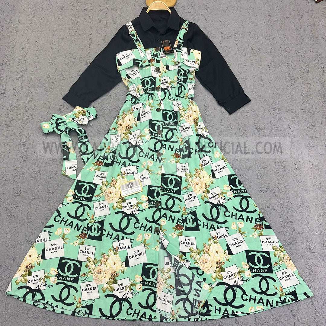 Lush Aura Luxe Print Turkish Maxi K-1