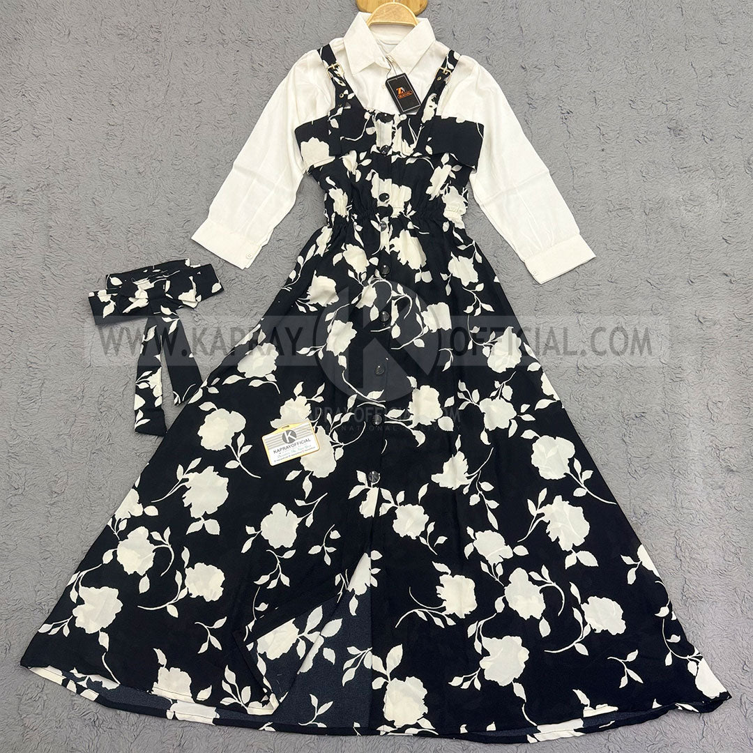 Lush Aura Luxe Print Turkish Maxi K-1