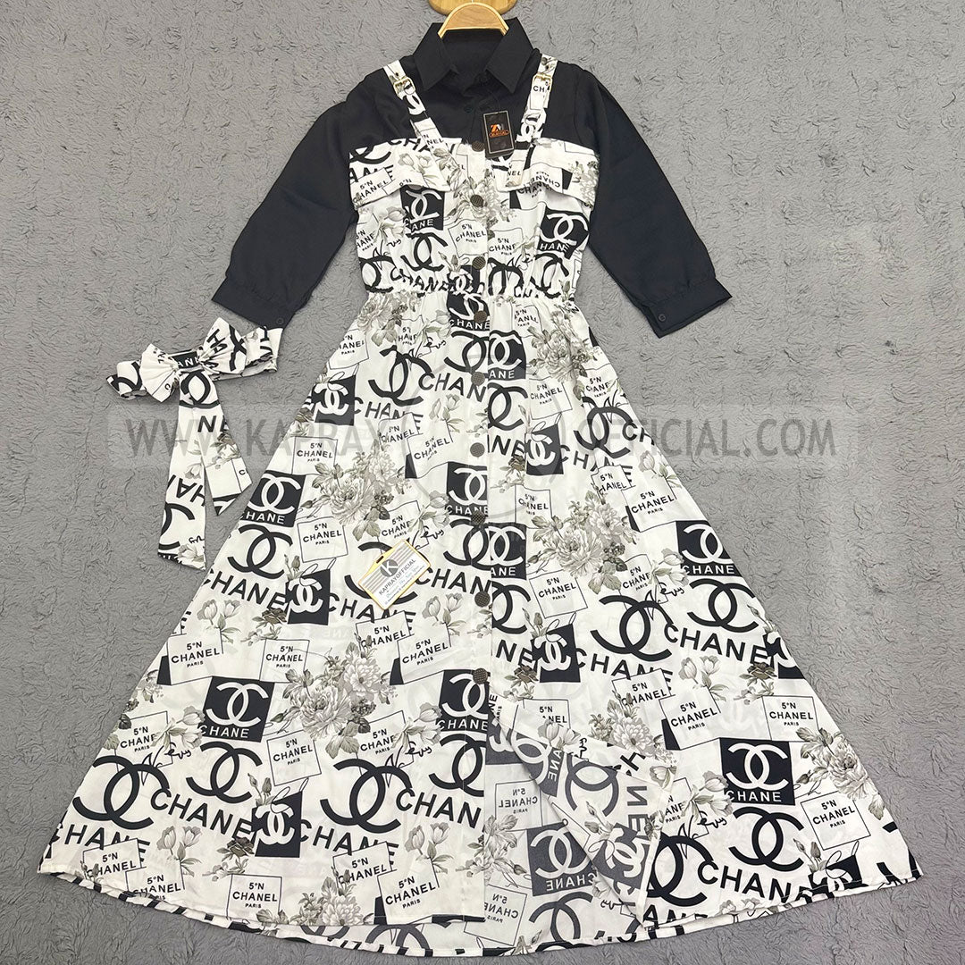 Lush Aura Luxe Print Turkish Maxi K-1
