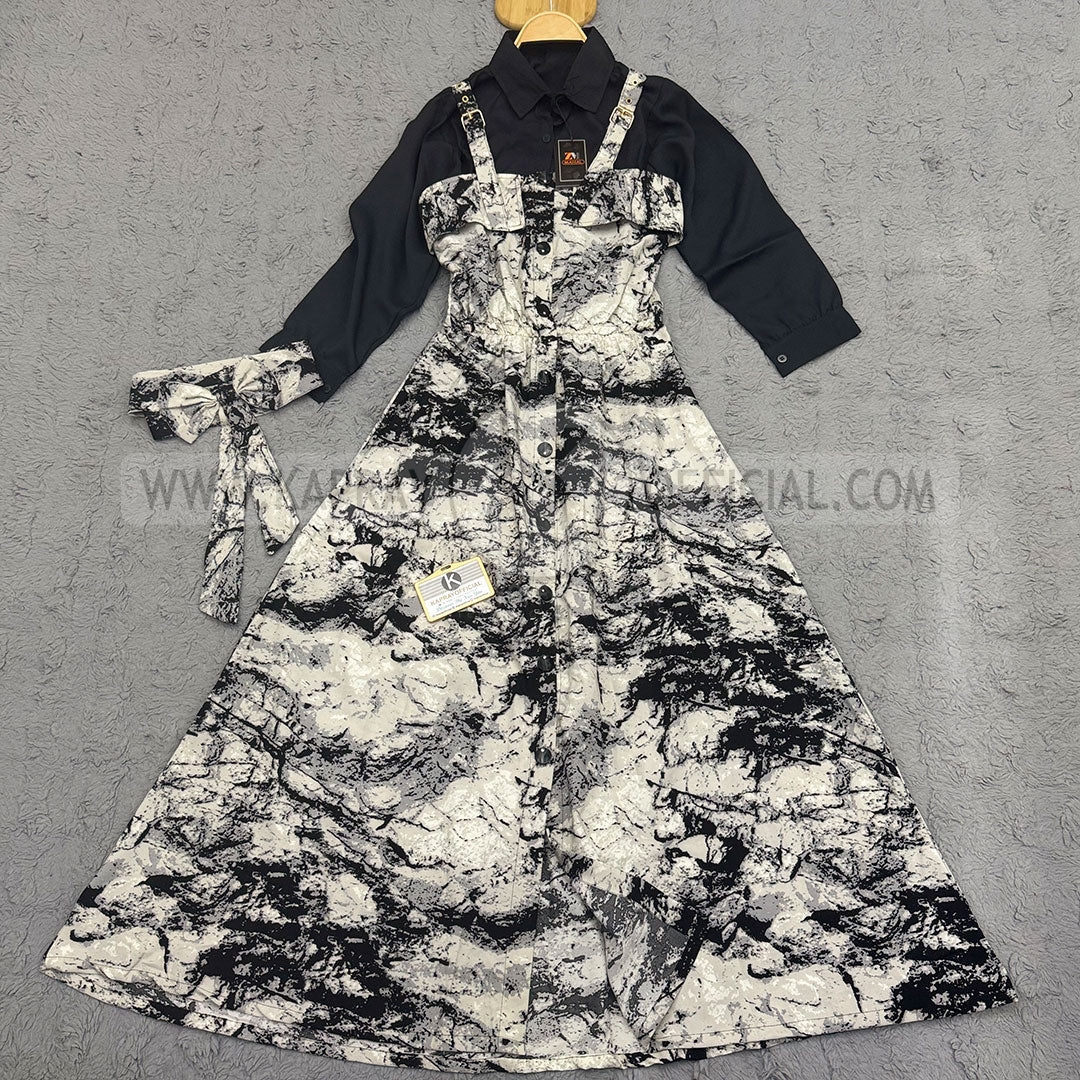Lush Aura Luxe Print Turkish Maxi K-1