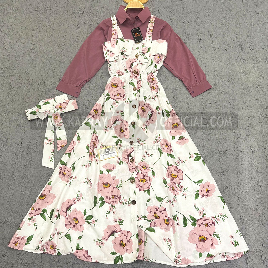 Lush Aura Luxe Print Turkish Maxi K-1