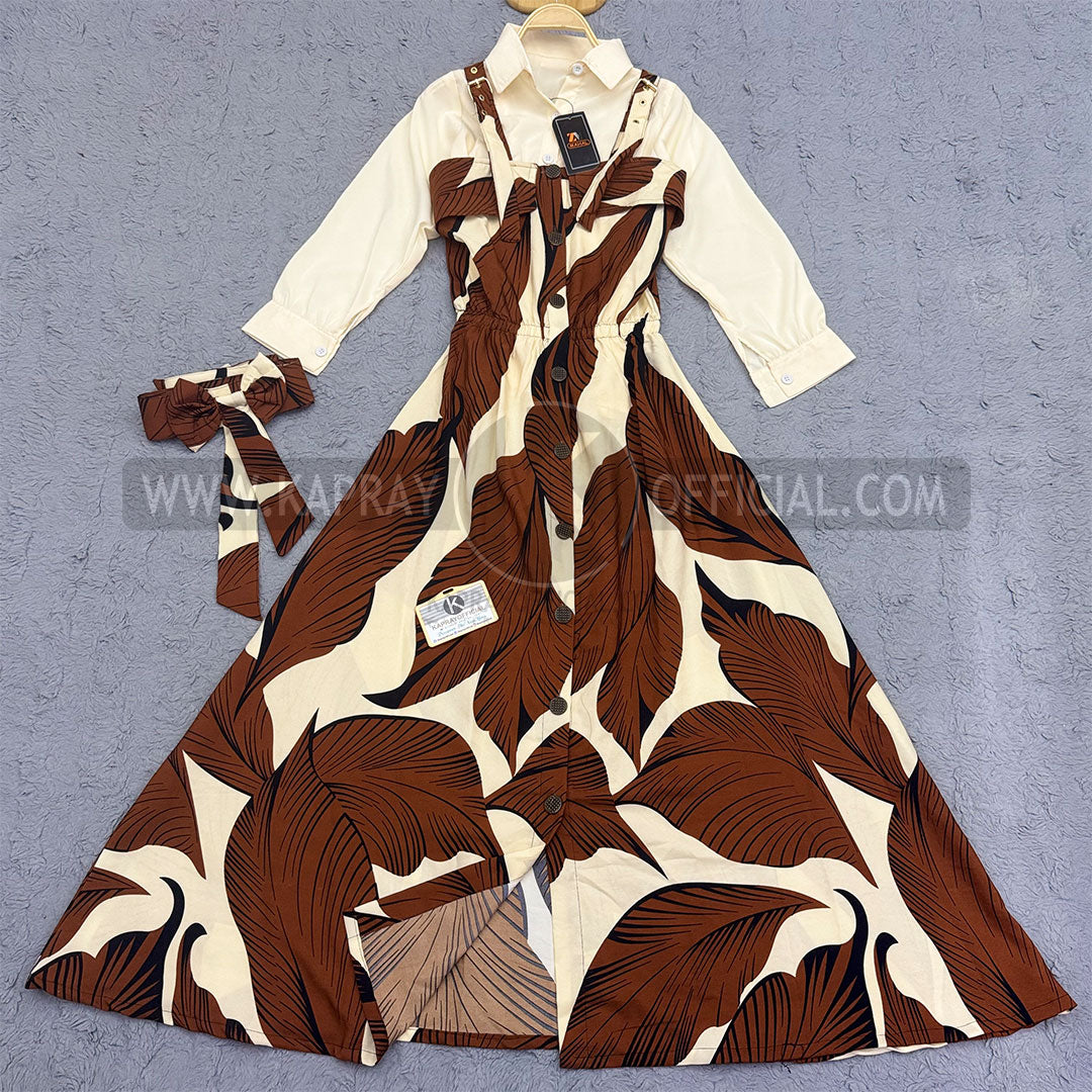 Lush Aura Luxe Print Turkish Maxi K-1