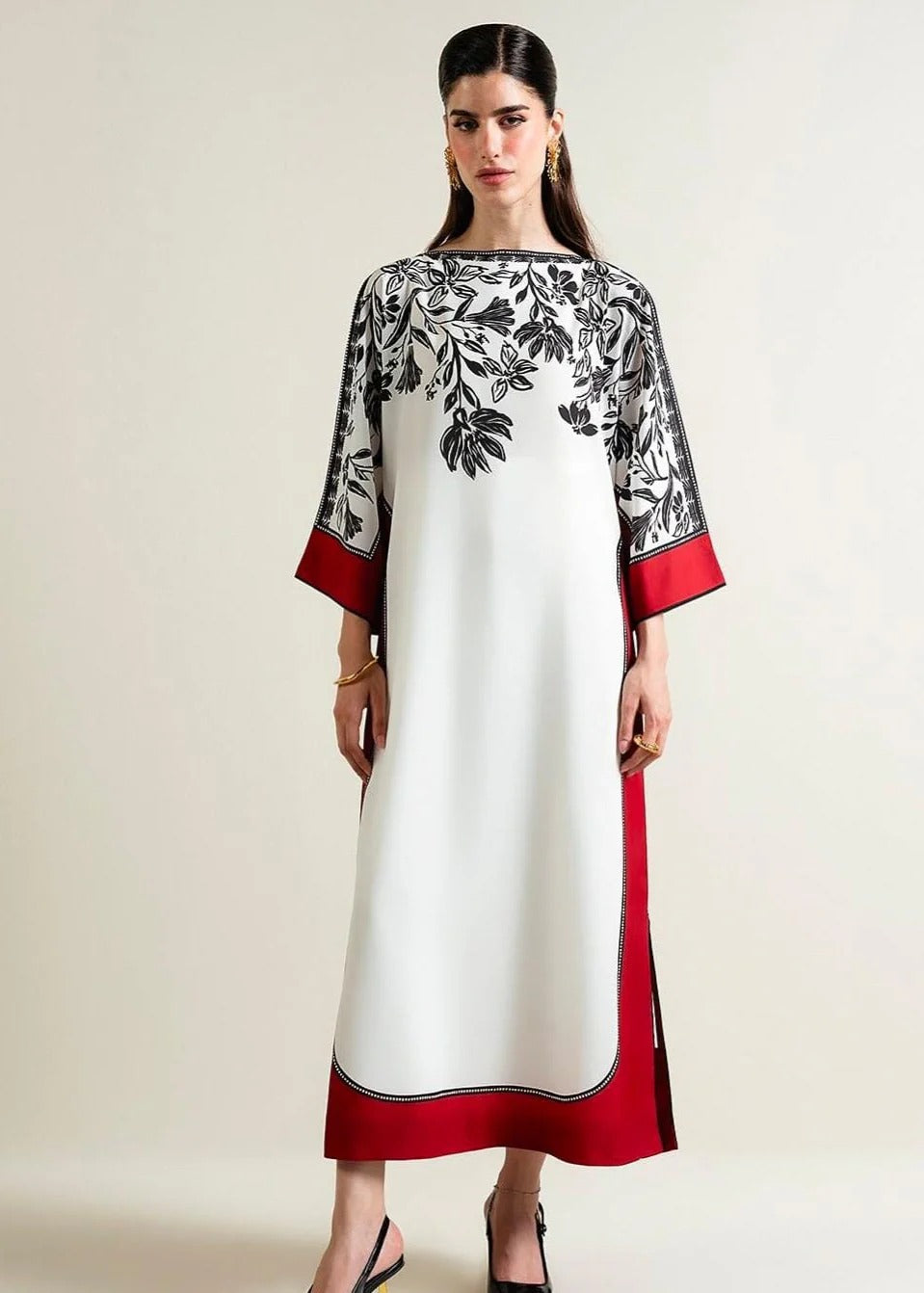 Alyana Premium Swiss Lawn 3-Piece โ Classic Elegance