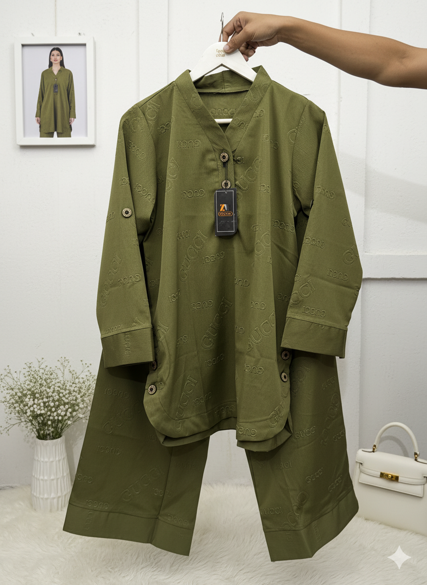 Luxe Embossed Co-ord Set