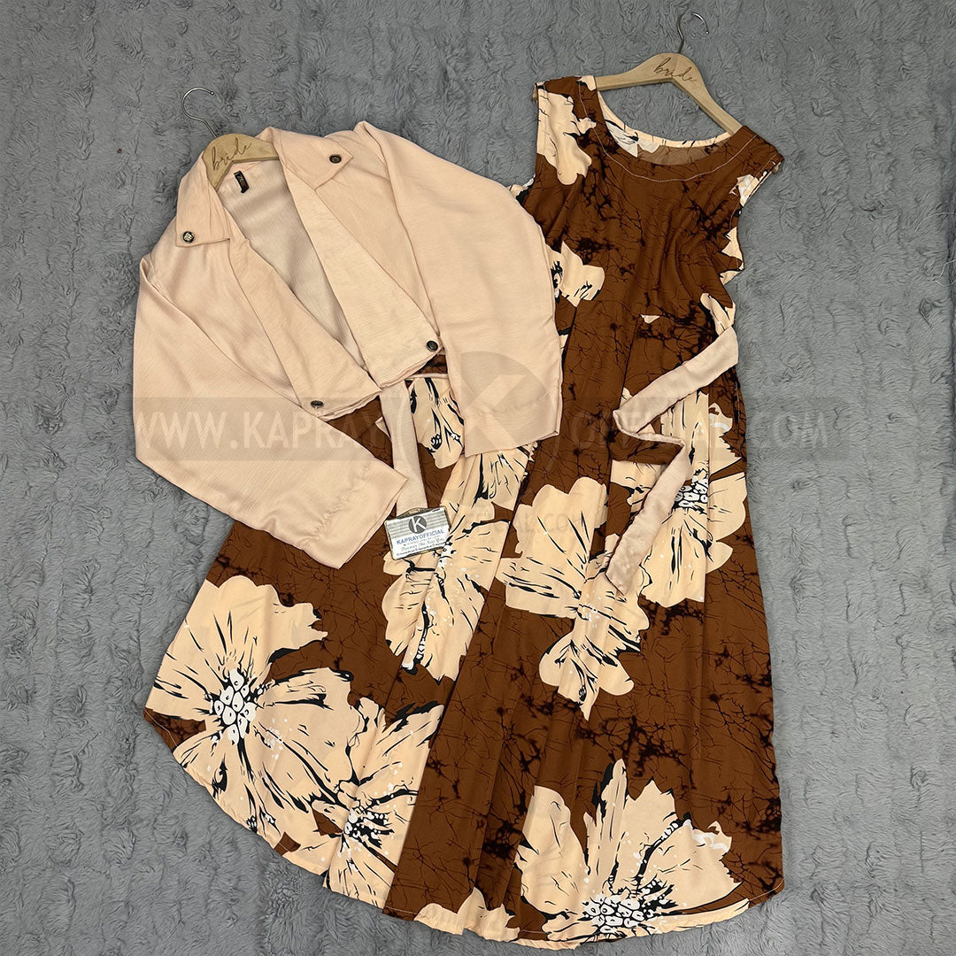 Elegant Cote Maxi Dress K90