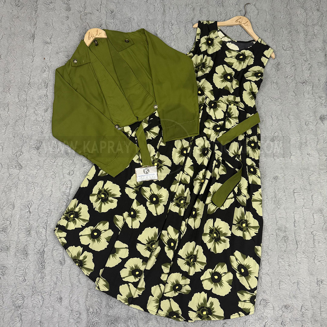 Elegant Cote Maxi Dress K90