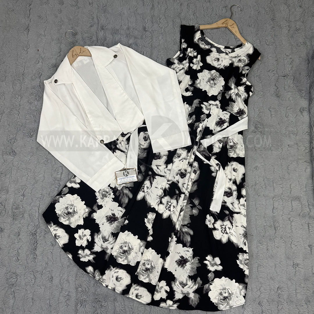 Elegant Cote Maxi Dress K90