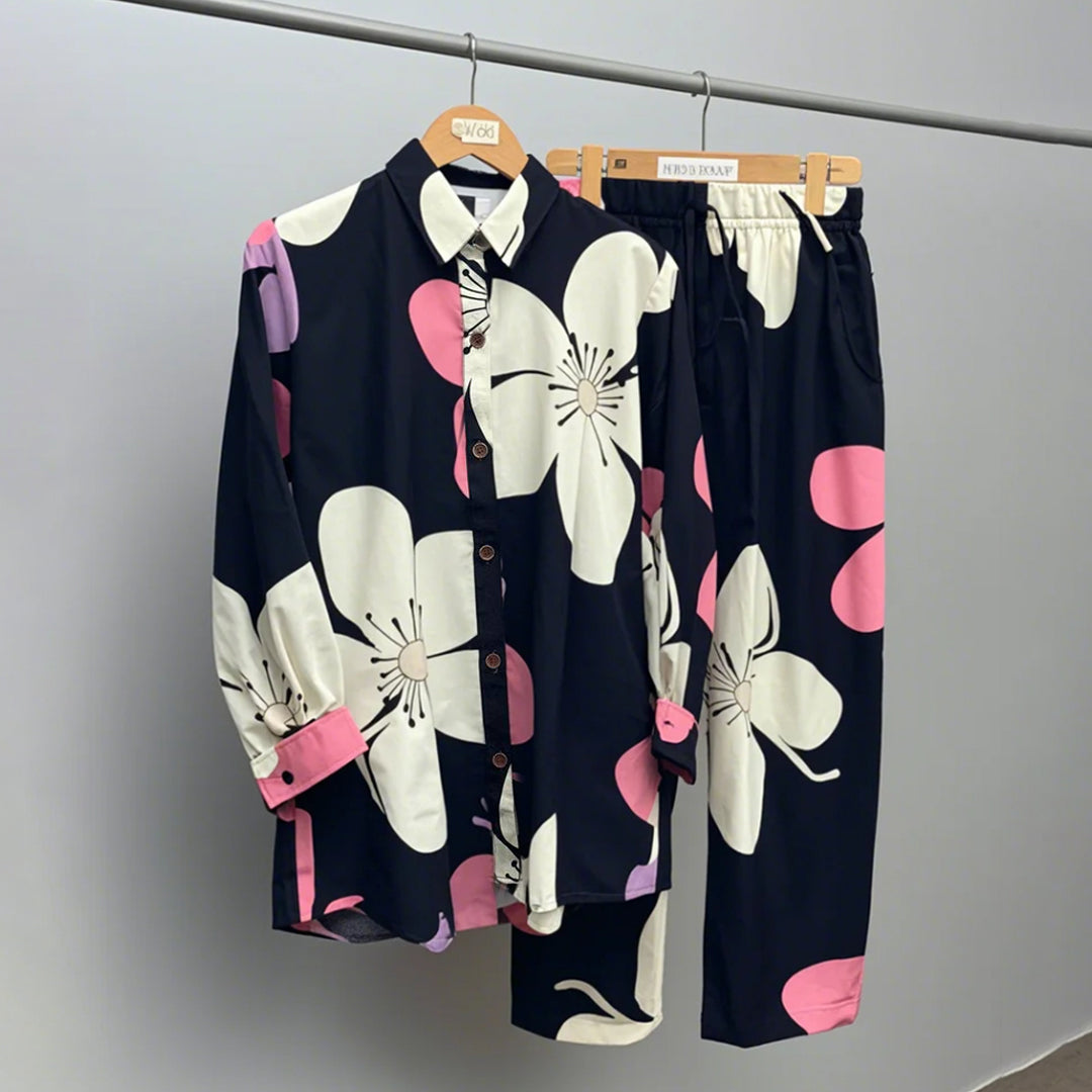 Floral Print Georgette Co-Ord Set