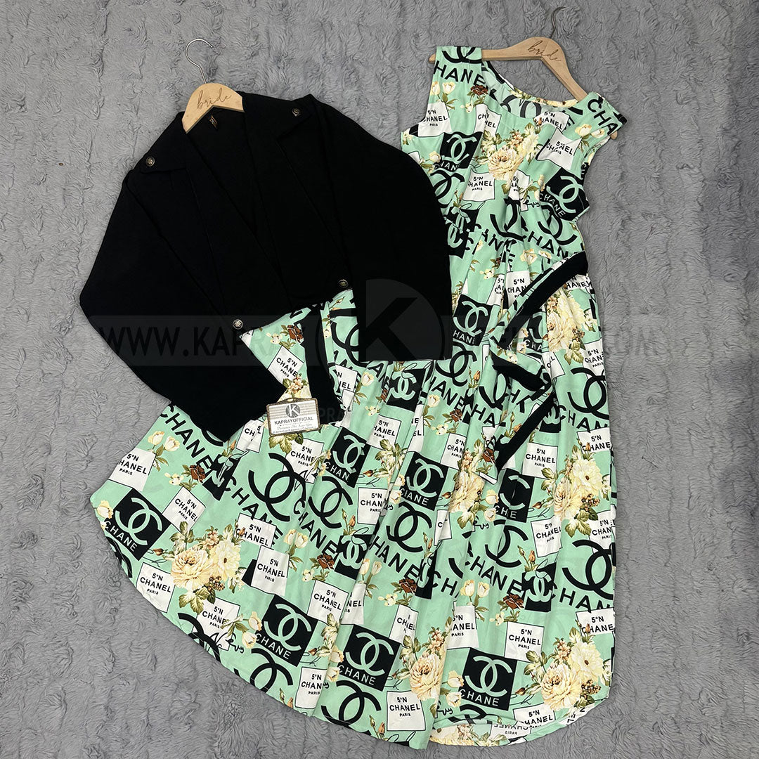 Elegant Cote Maxi Dress K90