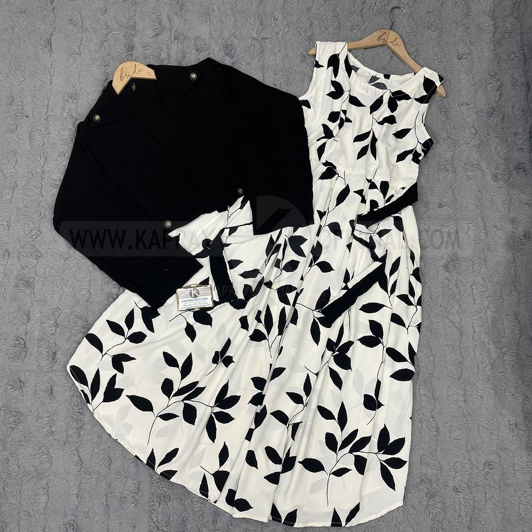 Elegant Cote Maxi Dress K90