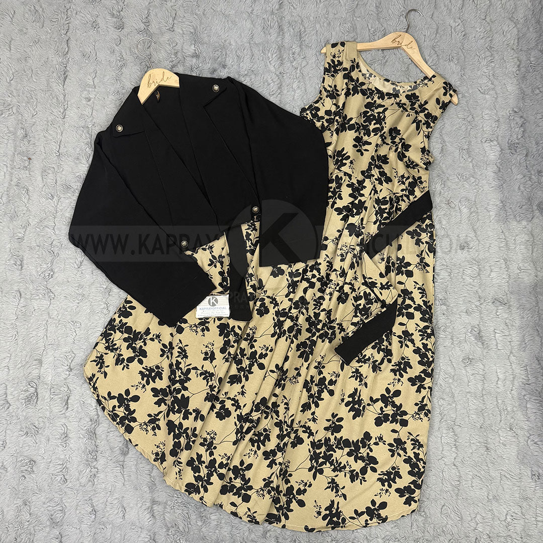 Elegant Cote Maxi Dress K90