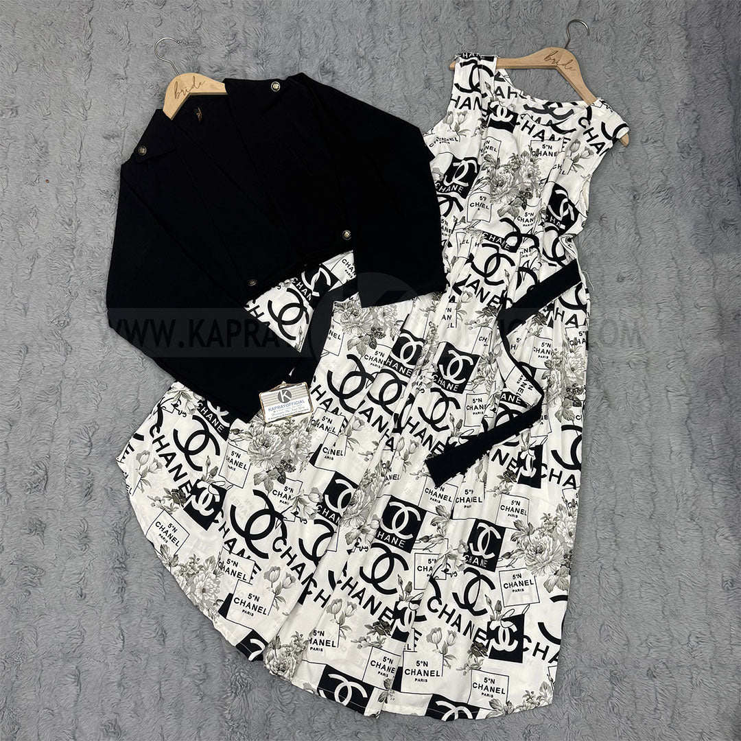 Elegant Cote Maxi Dress K90