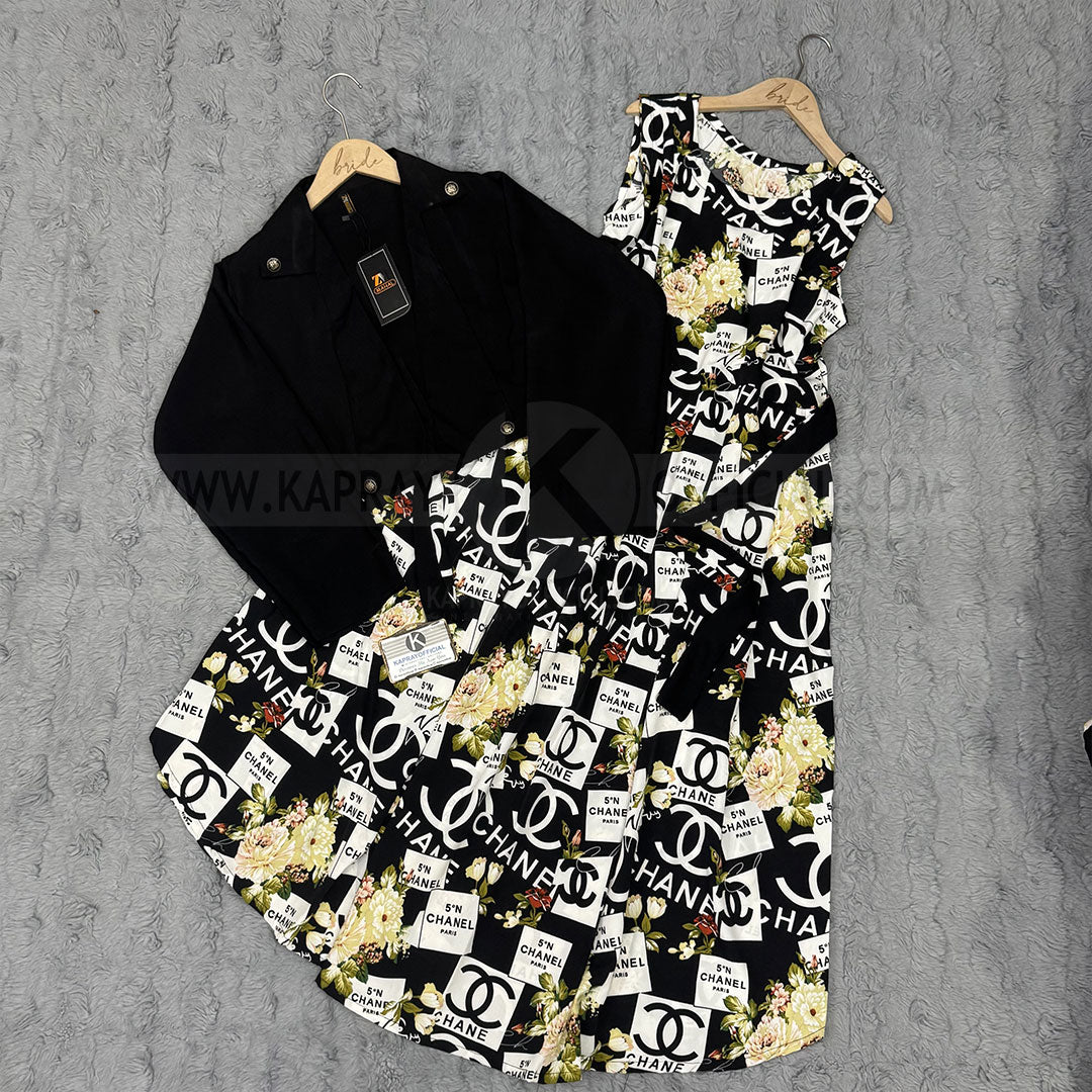 Elegant Cote Maxi Dress K90