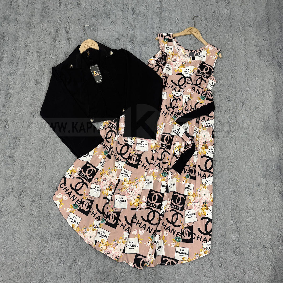 Elegant Cote Maxi Dress K90