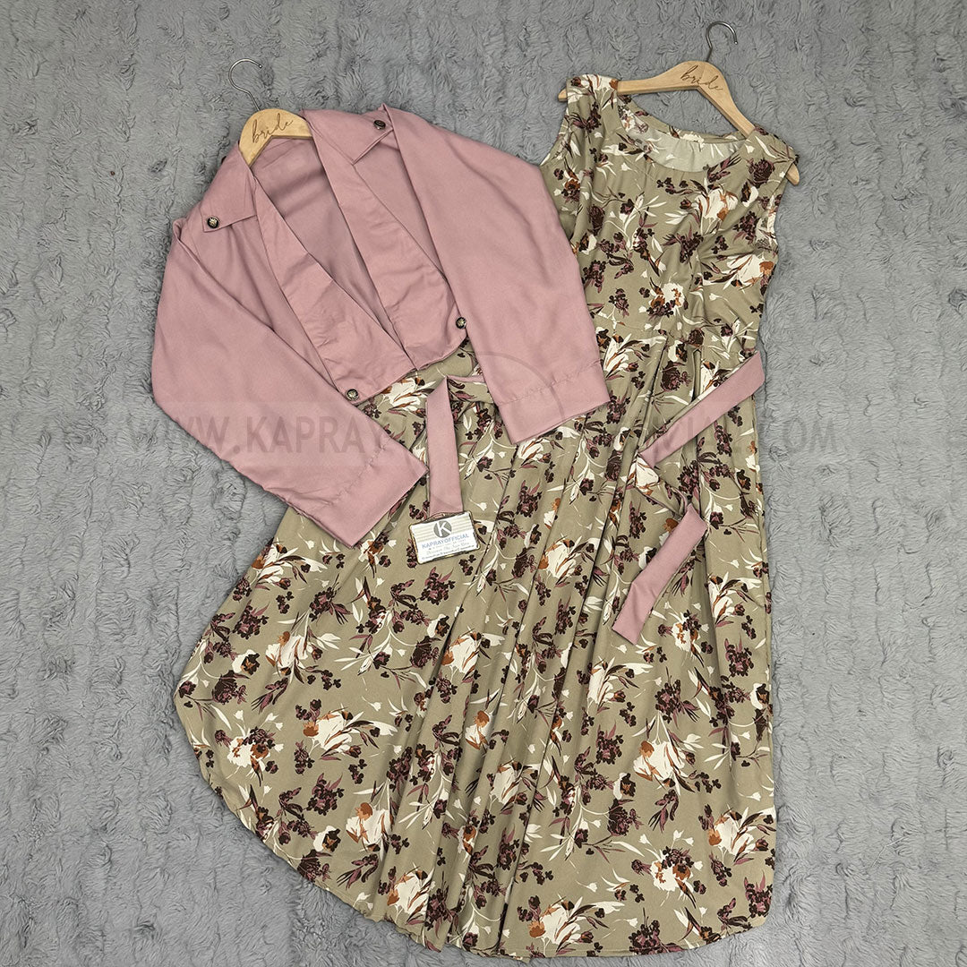 Elegant Cote Maxi Dress K90
