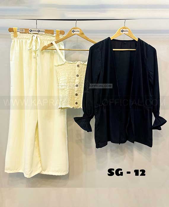 Western Shrug Style 3-Piece SG-12