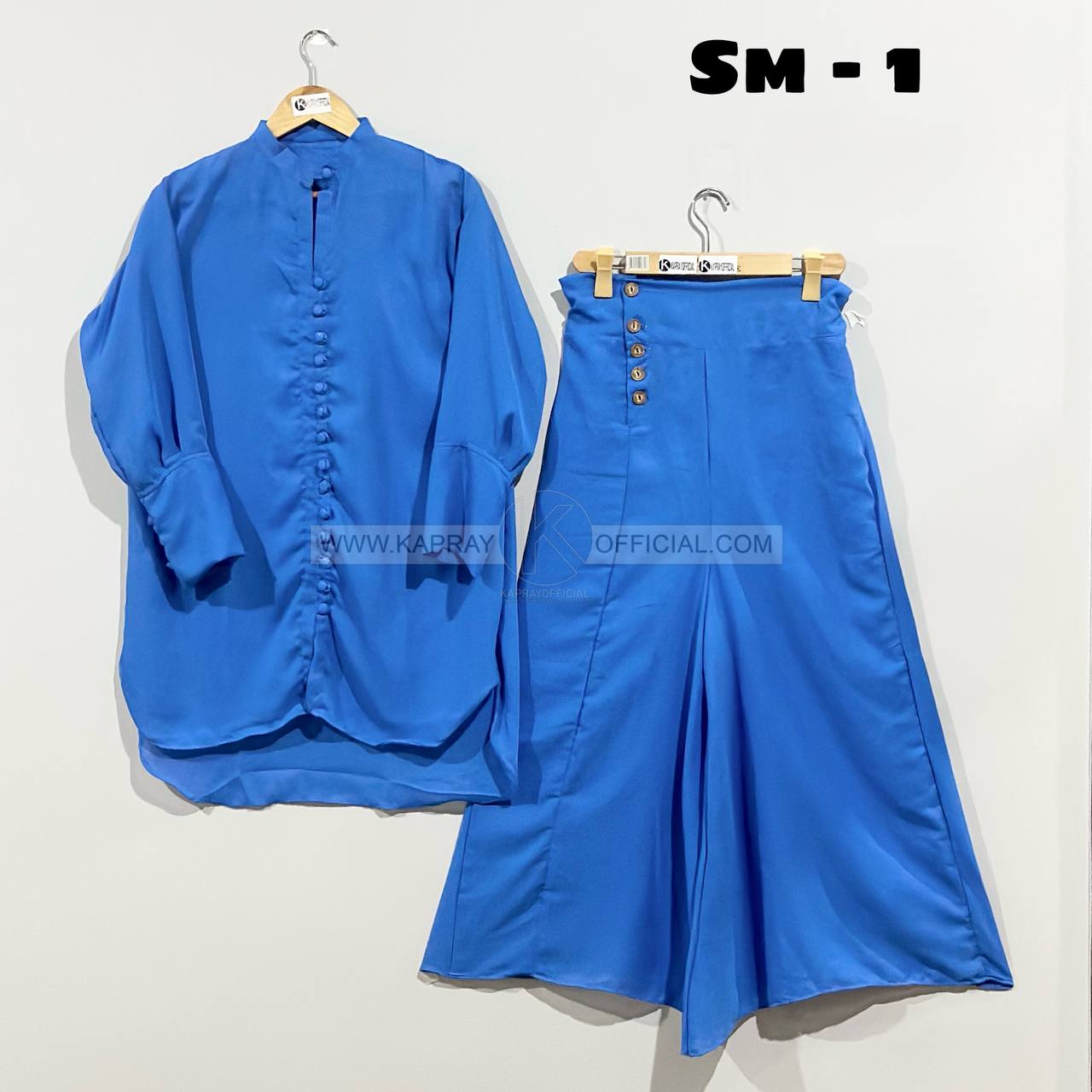 Western Short Shirt Style 2-Piece Suit K-1