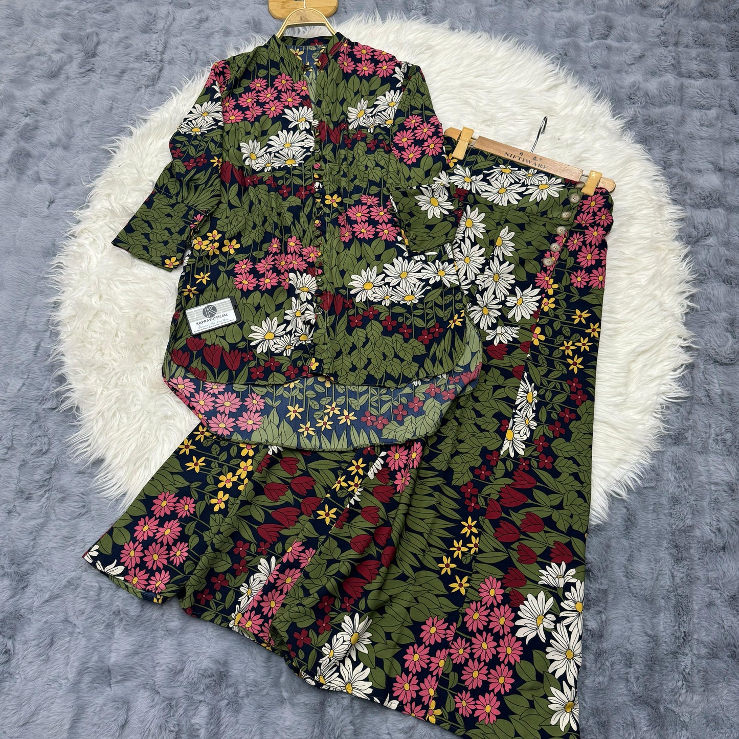 Western Short Shirt Style 2-Piece Suit FP-90