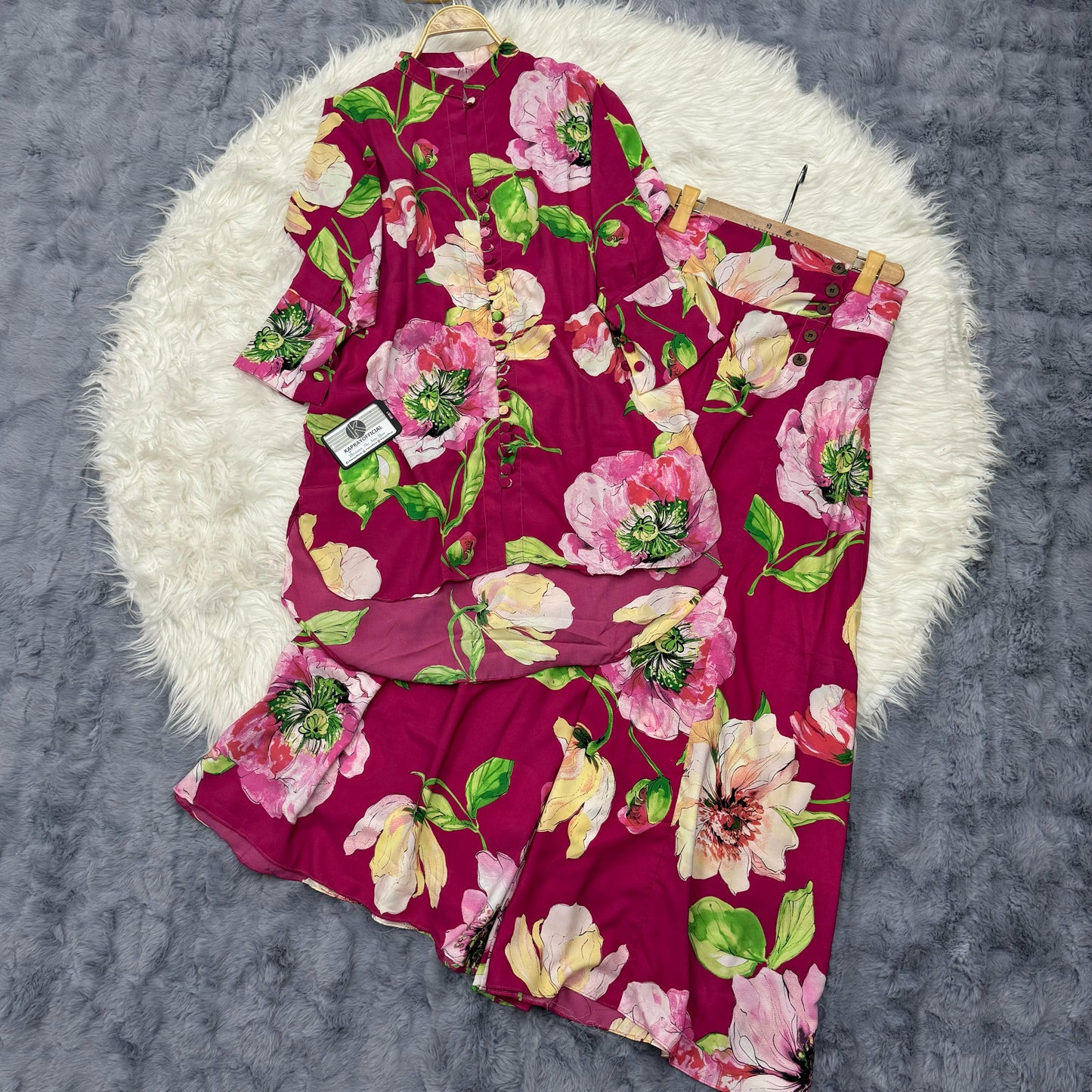Western Short Shirt Style 2-Piece Suit FP-90