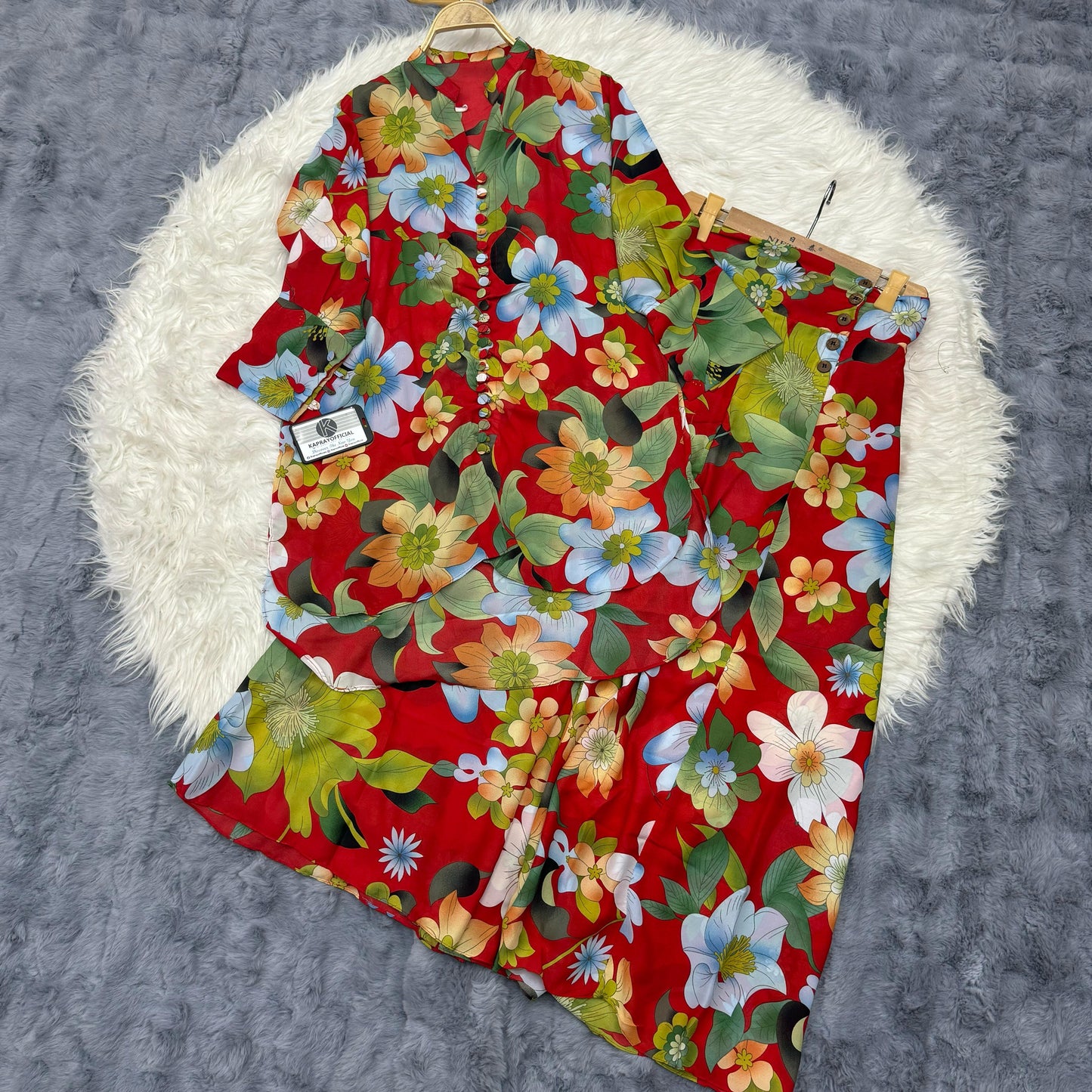 Western Short Shirt Style 2-Piece Suit FP-90