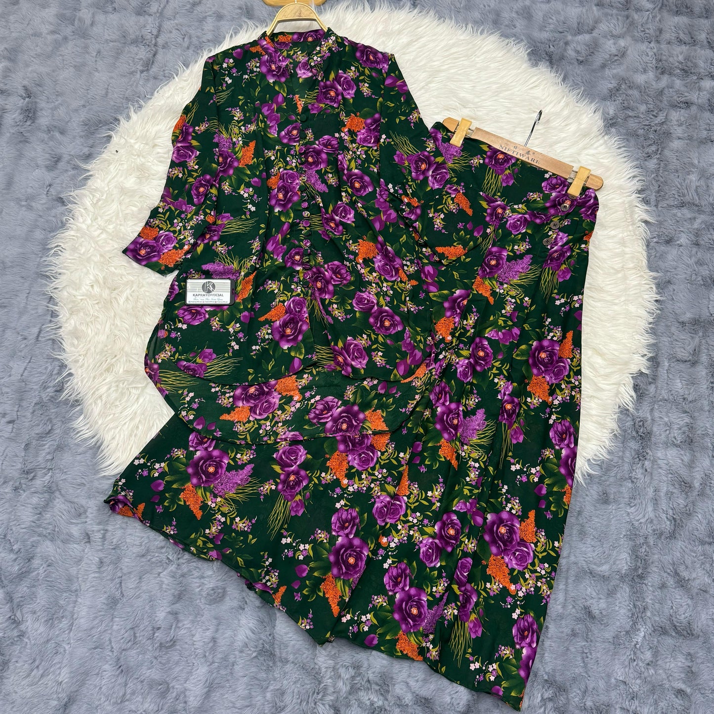 Western Short Shirt Style 2-Piece Suit FP-90