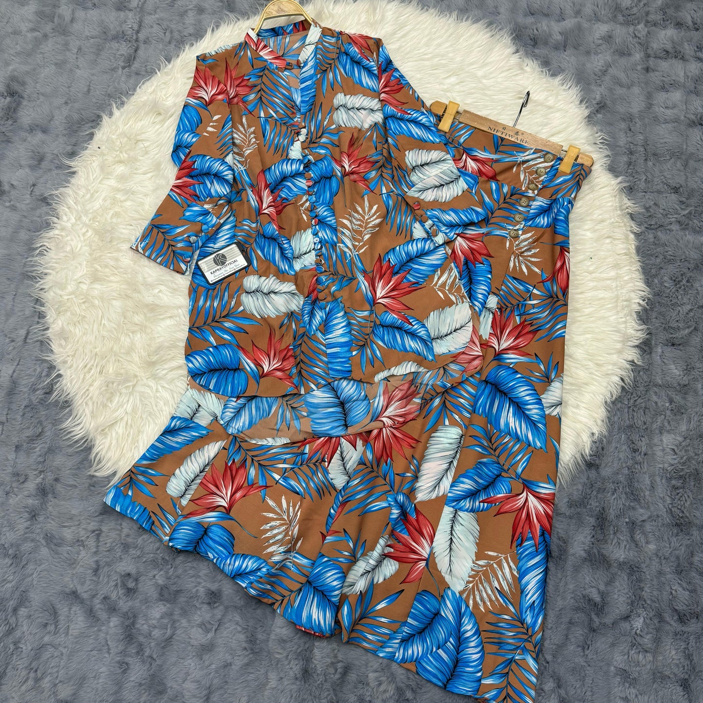 Western Short Shirt Style 2-Piece Suit FP-90