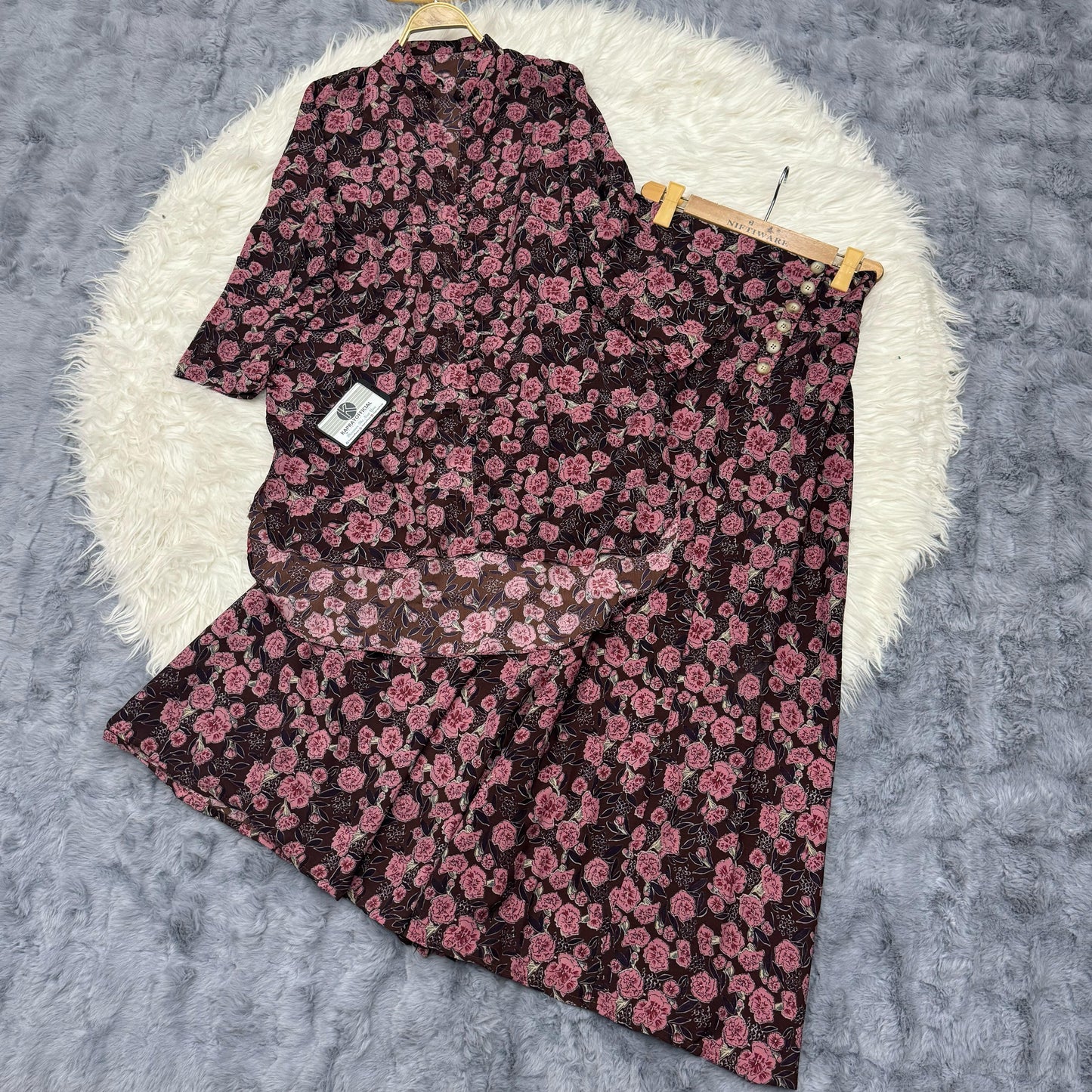 Western Short Shirt Style 2-Piece Suit FP-90
