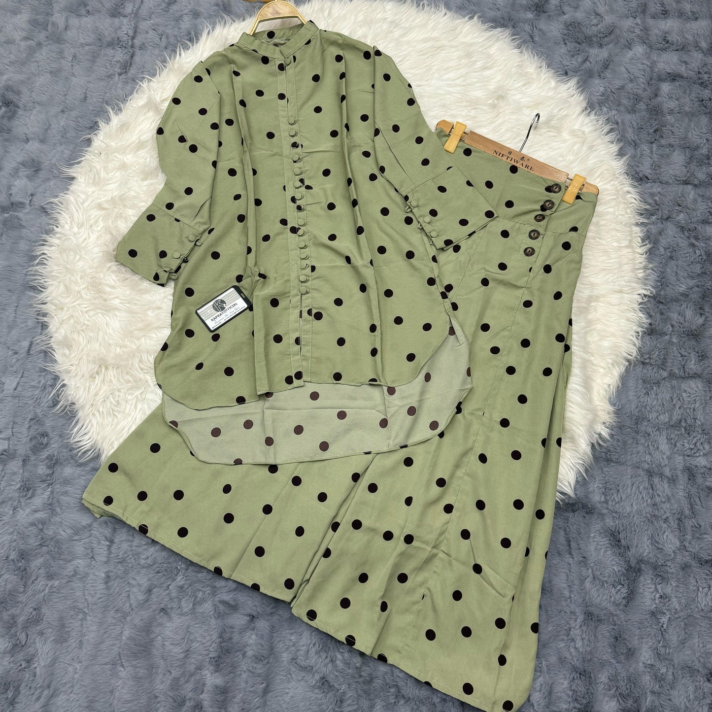 Western Short Shirt Style 2-Piece Suit FP-90