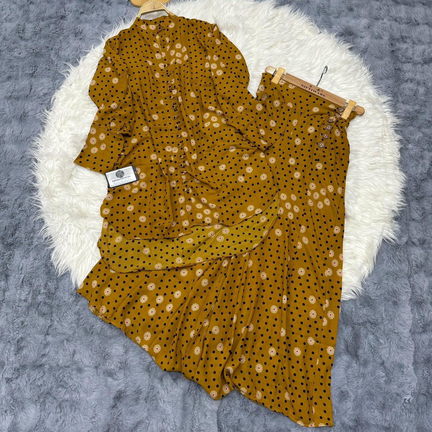 Western Short Shirt Style 2-Piece Suit FP-90