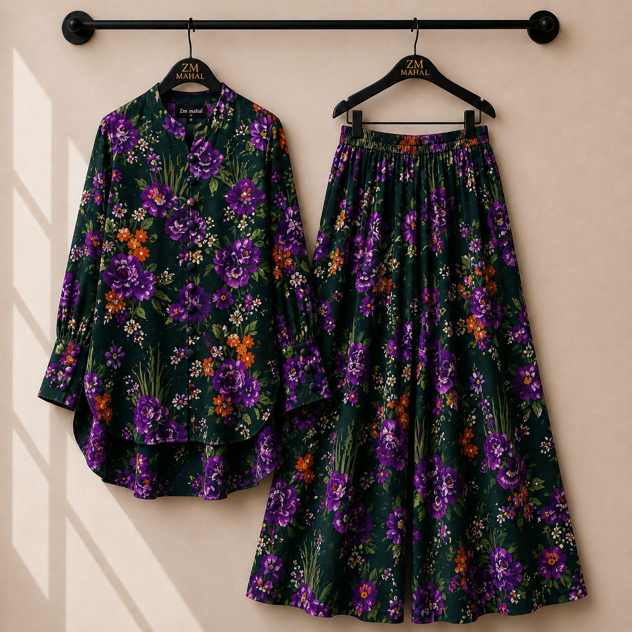 Western Shirt Style 2-Piece Suit